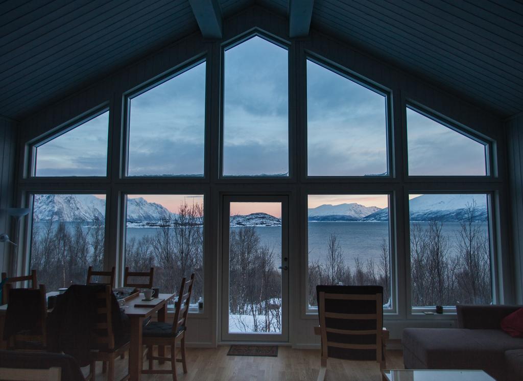 Aurora View Cabin Lyngseidet المظهر الخارجي الصورة