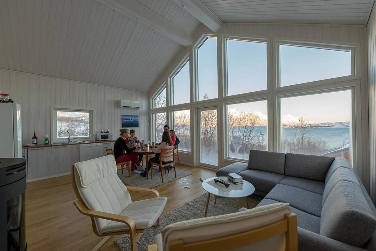 Aurora View Cabin Lyngseidet المظهر الخارجي الصورة