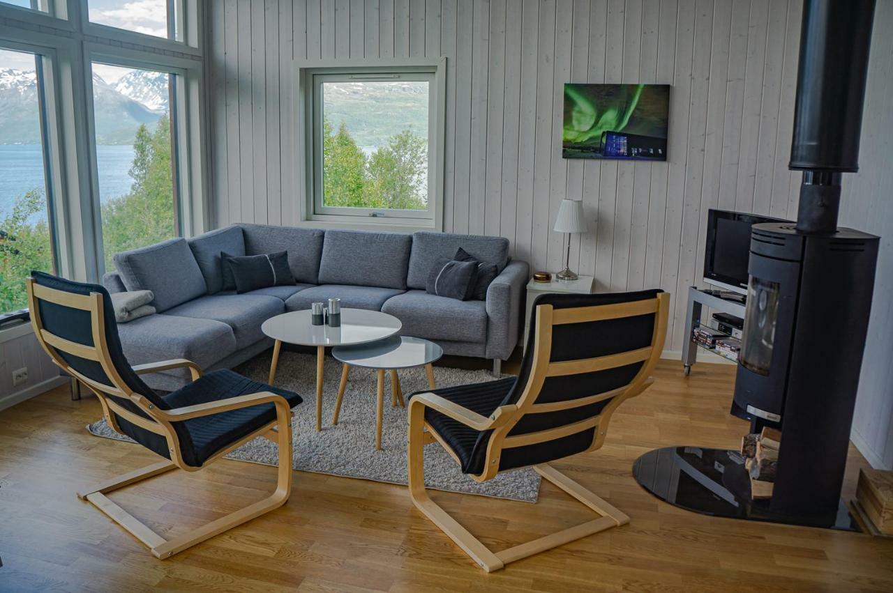 Aurora View Cabin Lyngseidet المظهر الخارجي الصورة