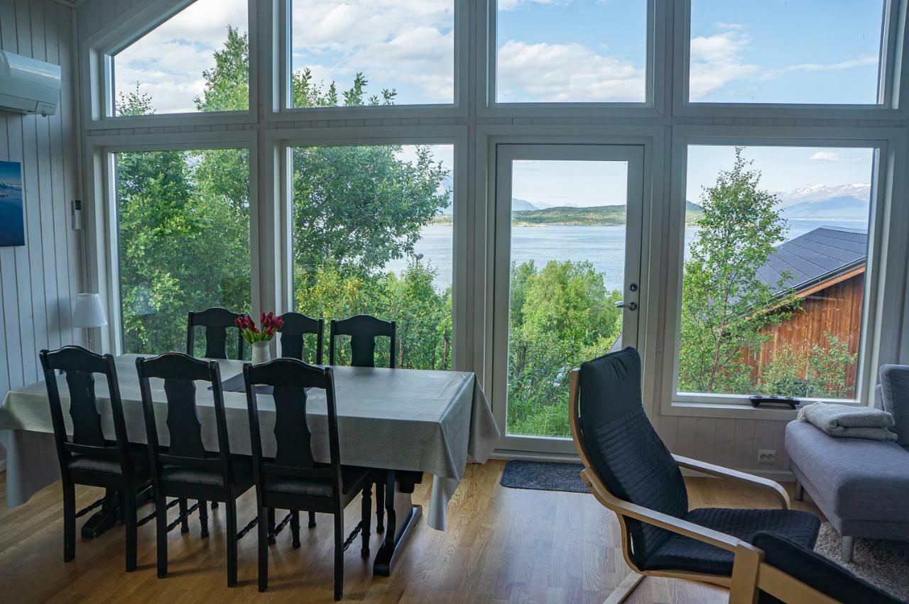 Aurora View Cabin Lyngseidet المظهر الخارجي الصورة